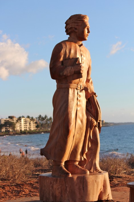 Father Damien Statue