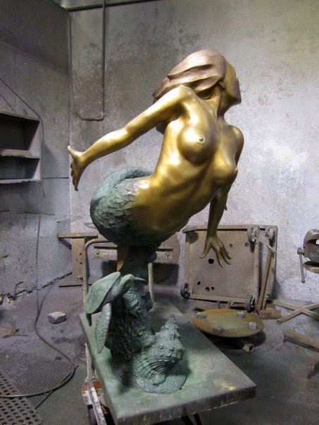 Mermaid Bronze